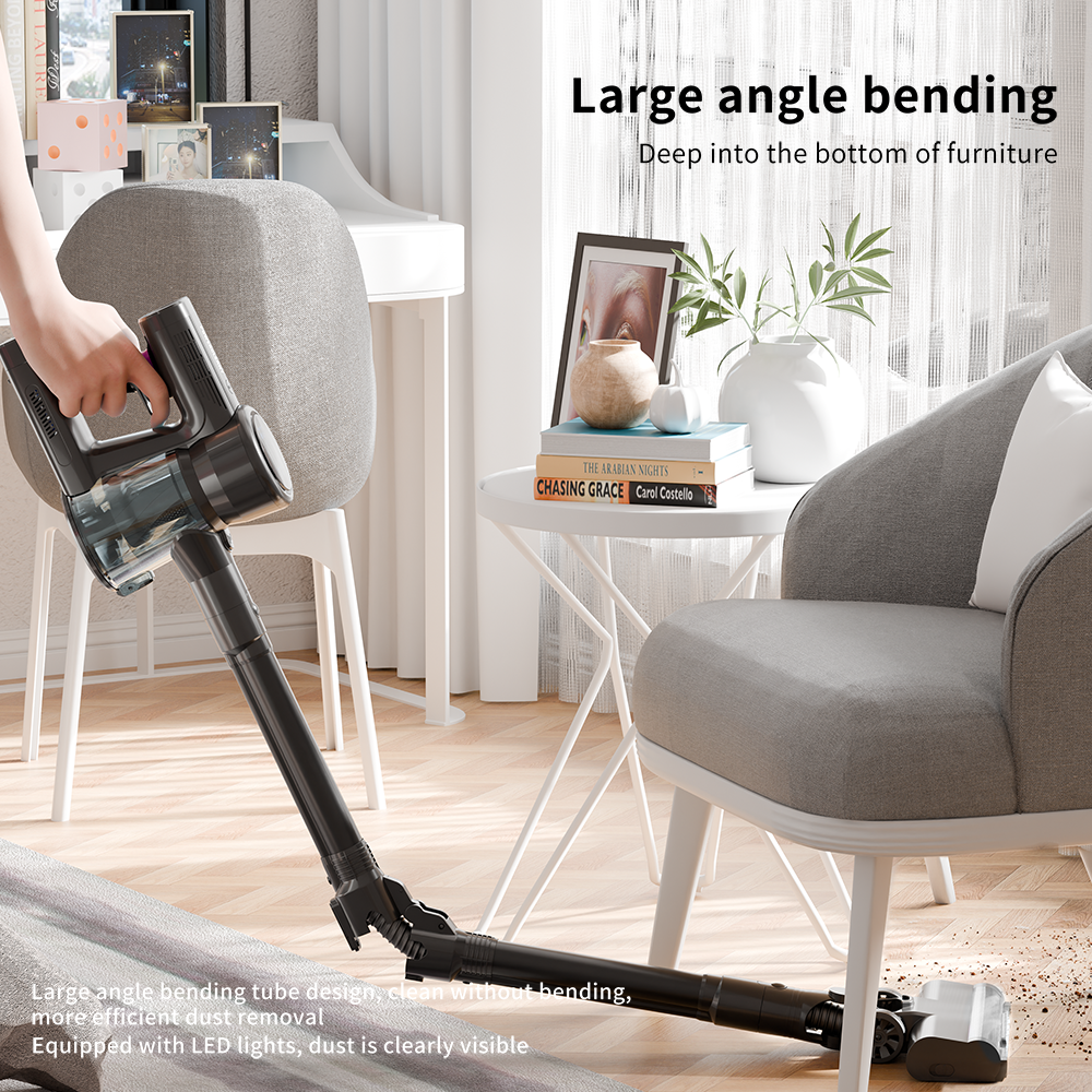 POWERCLEANY™ V8 ULTIMATE FLEX CLEANING POWER VACUUM (BLACK EDITION)