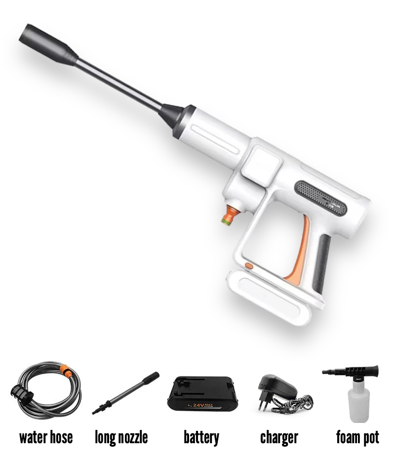 HIGH PRESSURE CORDLESS WASHING GUN