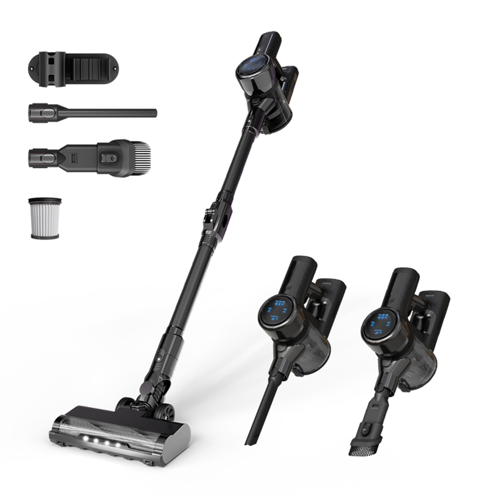 POWERCLEANY™ V8 ULTIMATE FLEX CLEANING POWER VACUUM (BLACK EDITION)